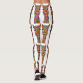 Niedliche Lama-Leggings Leggings (Rückseite)