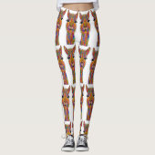 Niedliche Lama-Leggings Leggings (Vorderseite)