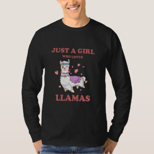 Niedliche Lama-Tiere für Lama-Liebhaber T-Shirt