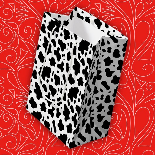 Niedliche Landbaufläche Mittlere Geschenktüte