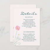 Niedliche Länder-Tageszeitungen Begleitkarte (Vorne/Hinten)