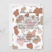 Niedliche landesspezifische Geschlechterkennzahl (Rückseite)