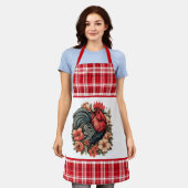 Niedliche Landhütte Küche Schürze (Getragen)