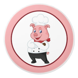 Niedliche Landkücheneinrichtung Keramikknauf