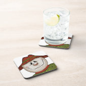 Niedliche Landschaft Treppe Kunst Getränkeuntersetzer (Rechte Seite)