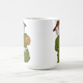 Niedliche Landschaft Treppe Kunst Kaffeetasse (Mittel)