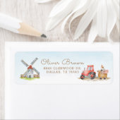 Niedliche Landtiere erste Geburtstagsparty (Insitu)