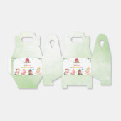 Niedliche Landtiere Geburtsstunde Geschenkschachtel (Ungefaltet)