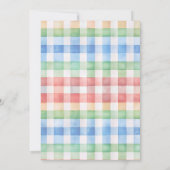 Niedliche Landtiere Geburtstagspartei Barnyard Einladung (Rückseite)