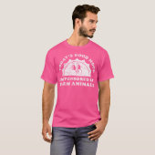Niedliche Landtiere oder Schweinepferde T-Shirt (Vorne ganz)
