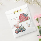 Niedliche Landtiere Pig Barnyard Geburtstagspartei Geschenktütchen (Versiegelt)