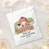 Niedliche Landtiere zum Geburtstag Geschenktütchen (Ausgeschnitten)