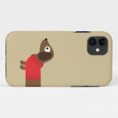 Niedliche lange Dackel-Illustration Case-Mate iPhone Hülle (Rückseite (Horizontal))