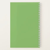 Niedliche Langhaarkatze Notizblock (Rückseite)