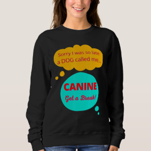 Niedliche Lässige Dackel Lover Thread Canine G Sweatshirt