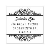 Niedliche Laurel-Foliage Permastempel (Design)