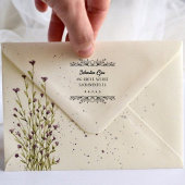 Niedliche Laurel-Foliage Permastempel