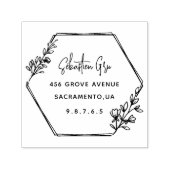 Niedliche Laurel-Foliage Permastempel (Design)