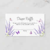 Niedliche Lavendel-Schmetterlingswaschmaschine Kin Begleitkarte (Vorderseite)