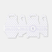 Niedliche Lavendelherde - Personalisierter Kinderg Geschenkschachtel (Ungefaltet)