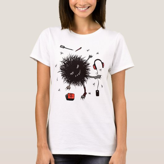 Niedliche Lazy Creature Relax T-Shirt (Vorderseite)