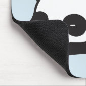 Niedliche Lazy Panda - zu erledigen - NICHTS - Fun Mousepad (Ecke)