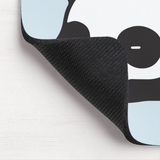 Niedliche Lazy Panda - zu erledigen - NICHTS - Fun Mousepad (Ecke)