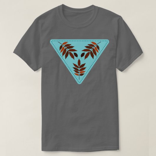Niedliche Leaf Briefmarke T-Shirt (Design vorne)