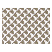 Niedliche Lebkuchen-Haus-Plätzchen-Tischdecke Tischdecke (Vorderseite (Horizontal))