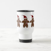 Niedliche Lebkuchen-Mann-Reise-Tasse Reisebecher (Mittel)