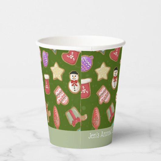 Niedliche Lebkuchen Pappbecher (Rechts)