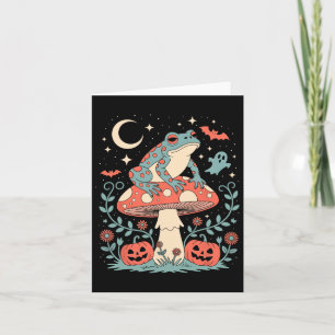 Niedliche Leckerbissen Halloween Grafik - Toad on Karte