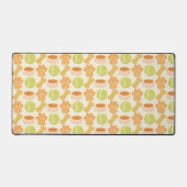 Niedliche Leckereien und Spielzeugmuster Schreibtischunterlage (Vorderseite)