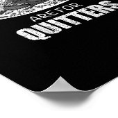 Niedliche Leftores sind für Quito Funny Erntedank Poster (Ecke)