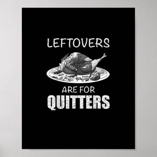 Niedliche Leftores sind für Quito Funny Erntedank Poster (Vorne)