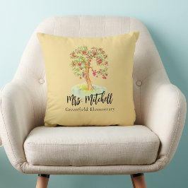 Niedliche Lehrerbewertung Moderner Chic Kissen