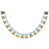 Niedliche Leiter und Schwanz Hippo Birthday Party Wimpelkette (Alle)