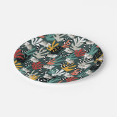 Niedliche Lemur-Papiere-Teller Pappteller (Schrägansicht)