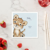 Niedliche Leopard-Dusche Serviette (Beispiel)