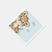 Niedliche Leopard-Dusche Serviette (Ecke)