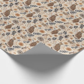 Niedliche Leoparden Geschenkpapier (Ecke)