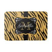 Niedliche Leopardrucke Badematte (Vorderseite)