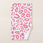 Niedliche Leopardrucke Badhandtuch Set (Handtuch)