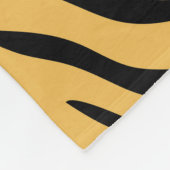 Niedliche Leopardrucke Fleecedecke (Ecke)