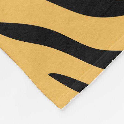 Niedliche Leopardrucke Fleecedecke (Ecke)