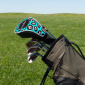 Niedliche Leopardrucke Golf Headcover (In SItu)