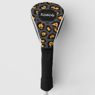 Niedliche Leopardrucke Golf Headcover
