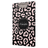 Niedliche Leopardrucke Klemmbrett (Links)