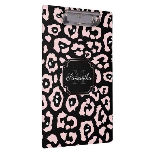 Niedliche Leopardrucke Klemmbrett (Rechts)