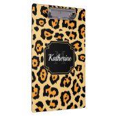 Niedliche Leopardrucke Klemmbrett (Rechts)